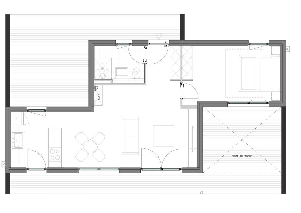 Grundriss Minihaus MH1